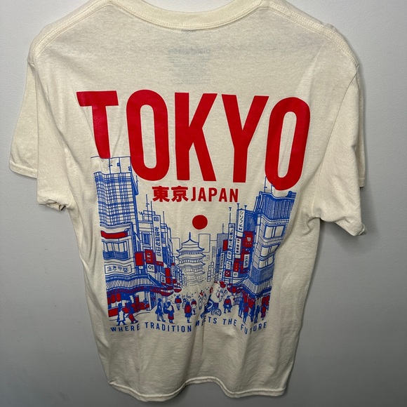new! Tokyo Japan Short Sleeve Mens Shirt Medium - Picture 2 of 10